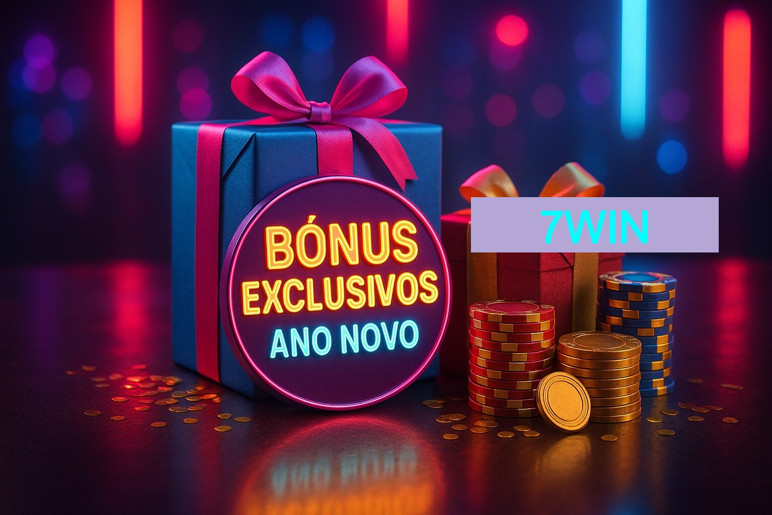Promoções de Ano Novo no 7WIN